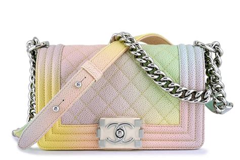 pastel rainbow chanel bag|chanel bag for sale.